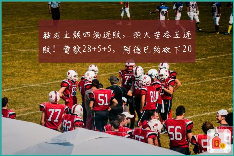 猛龙止颓四场连败，热火苦吞五连败！莺歌28+5+5，阿德巴约砍下20+10