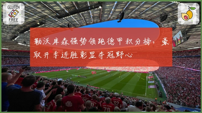勒沃库森强势领跑德甲积分榜，豪取开季连胜彰显夺冠野心