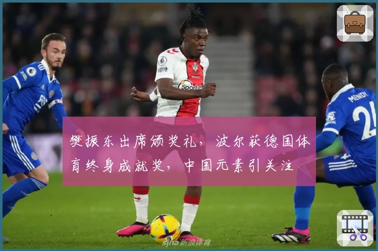 樊振东出席颁奖礼，波尔获德国体育终身成就奖，中国元素引关注